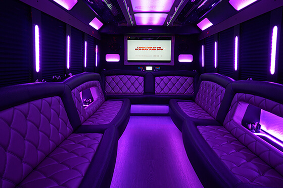 one of our limo buses