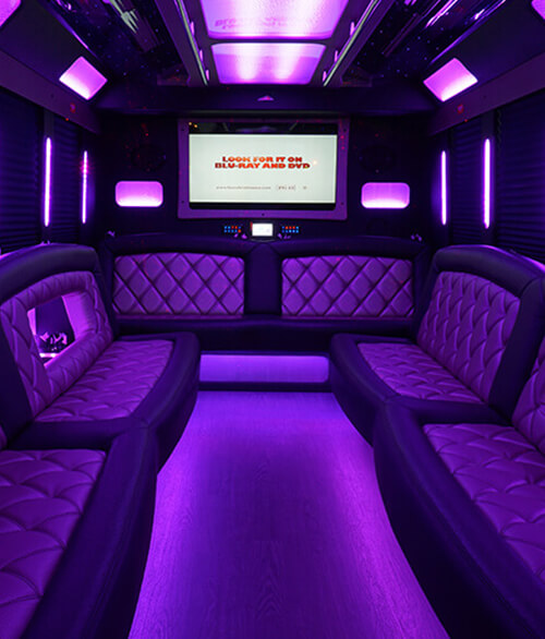 strobe ligts on bus
