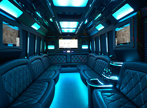 Warren party bus