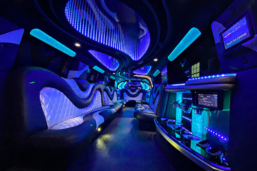 ann arbor limo service interior