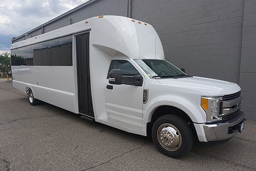 party bus service exterior