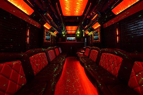 limo bus lounge